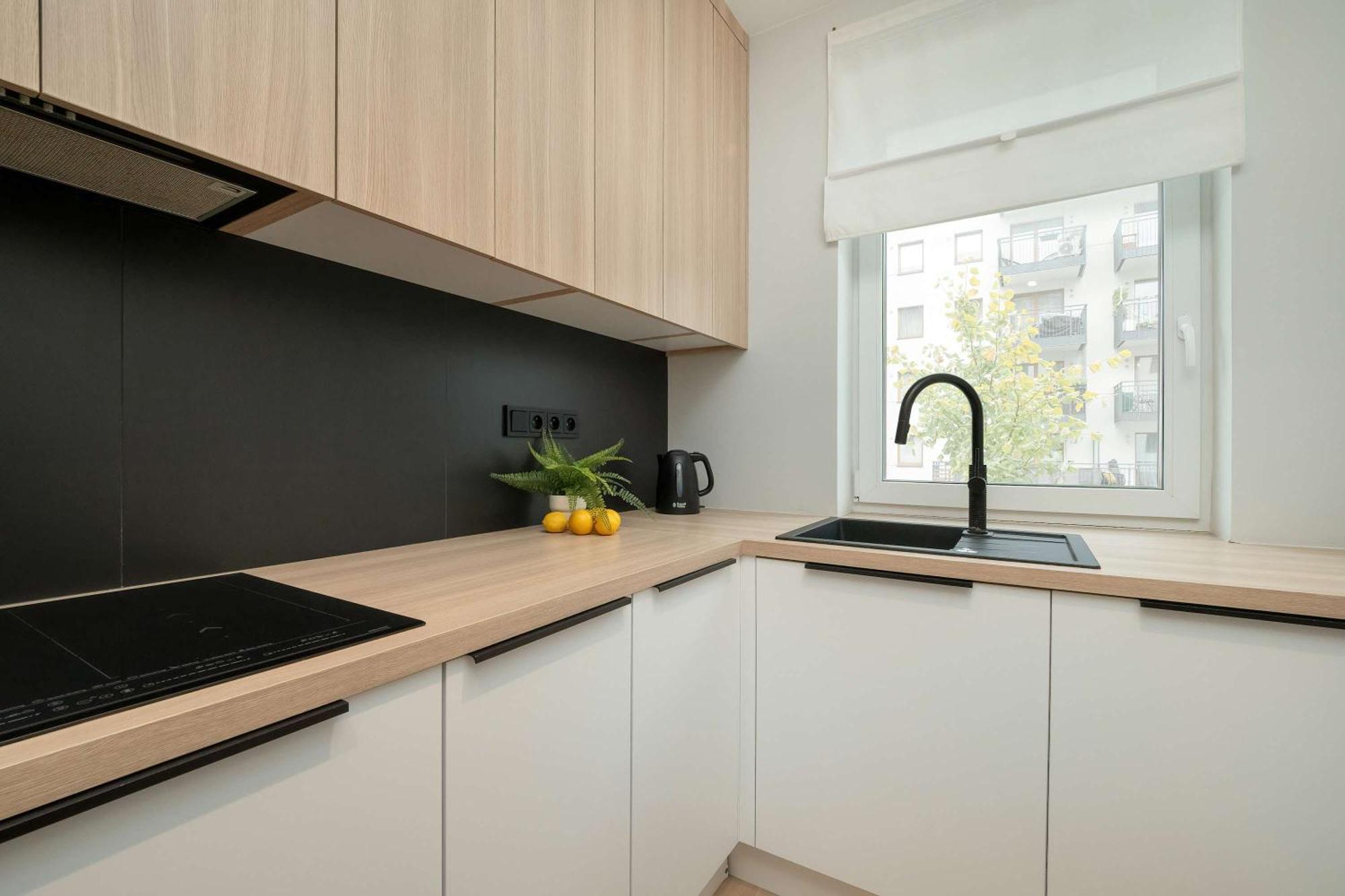 Apartment Stylish In With Parking, Bathtub, Balcony, And Desk By Renters Warsaw